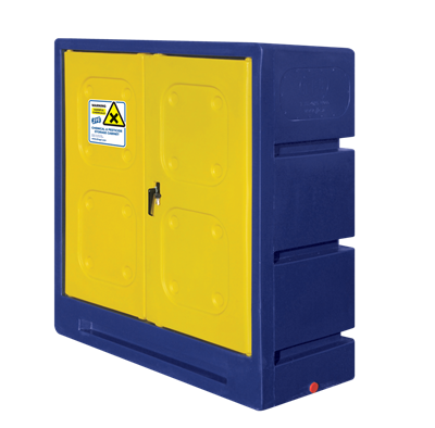 Chemical & Pesticide Storage Cabinet 125ltrs Bund