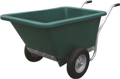 250 L Fixed Body Wheelbarrow (Green)