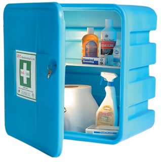 Medi-Safe Storage Cabinet (Light Blue)